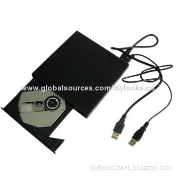 USB Slim Portable Optical Drive, (CD-ROM)
